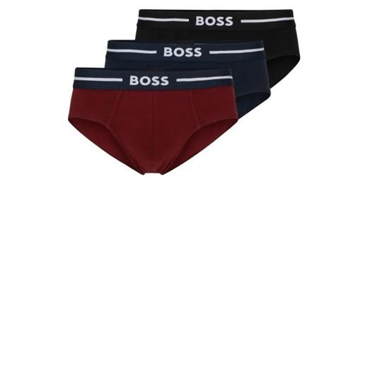 BOSS BLACK Slipy 3-pack HipBr 3P Bold M okazyjna cena Gomez Fashion Store