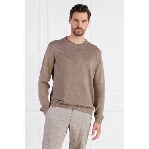 Joop! Sweter Mendor | Regular Fit | z dodatkiem lnu ze sklepu Gomez Fashion Store w kategorii Swetry męskie - zdjęcie 172862389