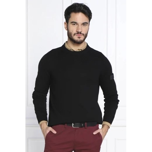 Joop! Sweter | Regular Fit | z dodatkiem wełny ze sklepu Gomez Fashion Store w kategorii Swetry męskie - zdjęcie 172862635