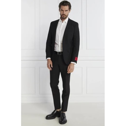 HUGO Wełniany garnitur Arti Hesten | Regular Fit 48 Gomez Fashion Store promocja