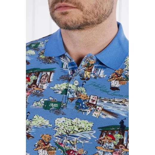 POLO RALPH LAUREN Polo PARIS BEAR | Slim Fit Polo Ralph Lauren S wyprzedaż Gomez Fashion Store