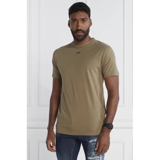 OFF-WHITE T-shirt | Regular Fit ze sklepu Gomez Fashion Store w kategorii T-shirty męskie - zdjęcie 172863659