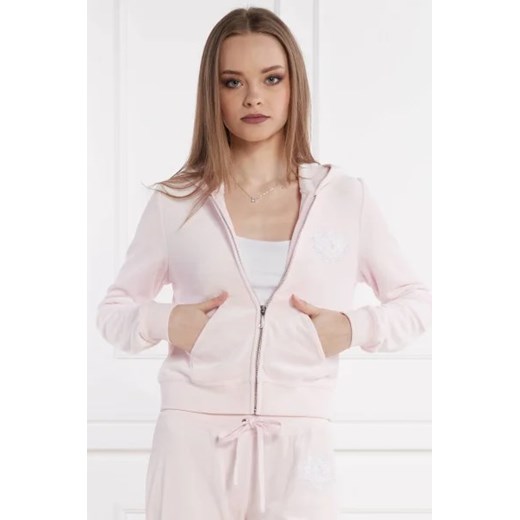 Juicy Couture Bluza HERITAGE DOG CREST ROBYN | Slim Fit Juicy Couture M okazja Gomez Fashion Store