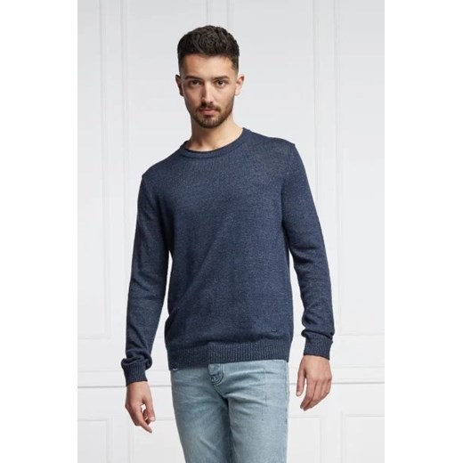 Joop! Sweter | Regular Fit | z dodatkiem lnu ze sklepu Gomez Fashion Store w kategorii Swetry męskie - zdjęcie 172864699