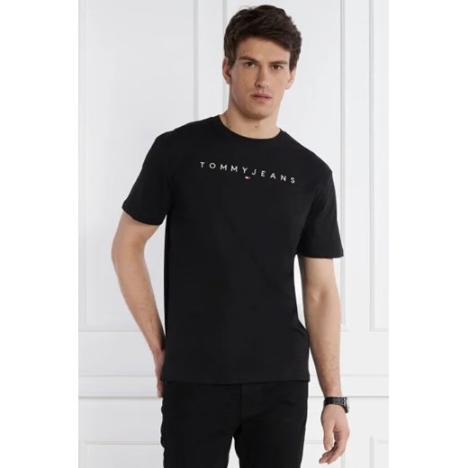 Tommy Jeans T-shirt LINEAR LOGO TEE EXT | Regular Fit Tommy Jeans S promocyjna cena Gomez Fashion Store