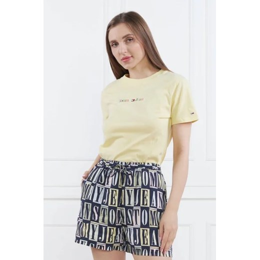 Tommy Jeans T-shirt TJW REG COLOR SERIF LINEAR SS | Regular Fit Tommy Jeans M okazja Gomez Fashion Store
