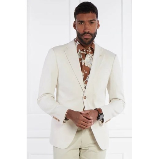 Joop! Marynarka Hawksley | Slim Fit | z dodatkiem lnu ze sklepu Gomez Fashion Store w kategorii Marynarki męskie - zdjęcie 172865417
