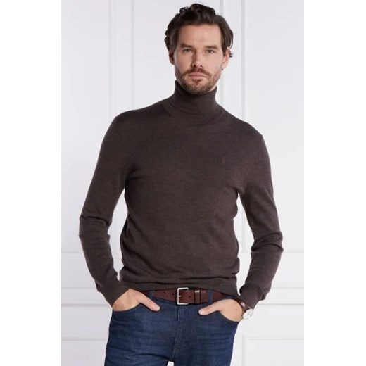 Sweter męski Polo Ralph Lauren jesienny z wełny
