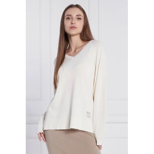 Armani Exchange Sweter | Regular Fit ze sklepu Gomez Fashion Store w kategorii Swetry damskie - zdjęcie 172866216