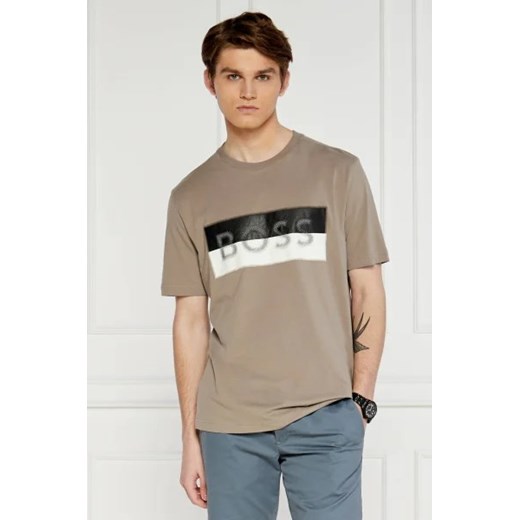 BOSS GREEN T-shirt Tee | Regular Fit ze sklepu Gomez Fashion Store w kategorii T-shirty męskie - zdjęcie 172866448