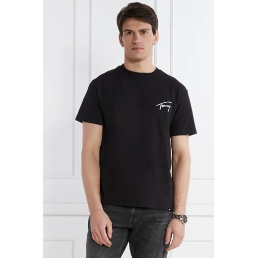 Tommy Jeans T-shirt SIGNATURE | Regular Fit ze sklepu Gomez Fashion Store w kategorii T-shirty męskie - zdjęcie 172866817