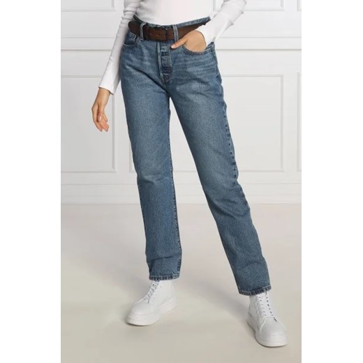 Levi's Jeansy 501 CROP | Tapered fit 31/30 wyprzedaż Gomez Fashion Store