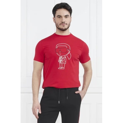 Karl Lagerfeld T-shirt | Regular Fit Karl Lagerfeld L wyprzedaż Gomez Fashion Store