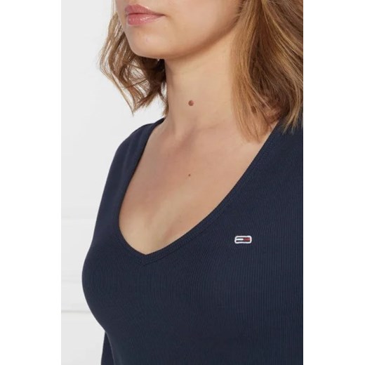 Tommy Jeans Bluzka | Slim Fit Tommy Jeans L okazyjna cena Gomez Fashion Store