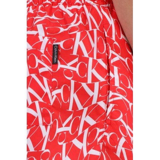Calvin Klein Swimwear Szorty kąpielowe MEDIUM DRAWSTRING-PRINT | Regular Fit XL wyprzedaż Gomez Fashion Store