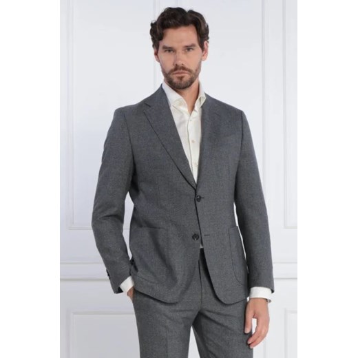 Windsor Wełniana marynarka | Slim Fit ze sklepu Gomez Fashion Store w kategorii Marynarki męskie - zdjęcie 172867975