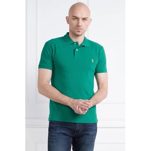 POLO RALPH LAUREN Polo | Slim Fit | pique Polo Ralph Lauren S promocja Gomez Fashion Store