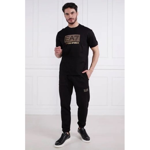 EA7 T-shirt | Regular Fit S wyprzedaż Gomez Fashion Store