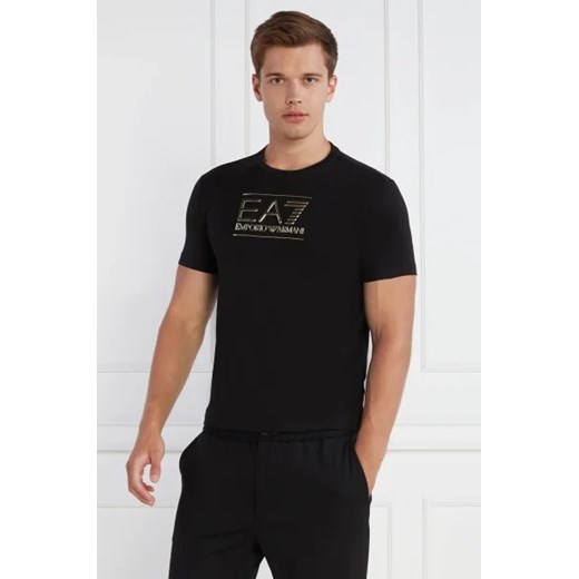 EA7 T-shirt | Regular Fit ze sklepu Gomez Fashion Store w kategorii T-shirty męskie - zdjęcie 172868536