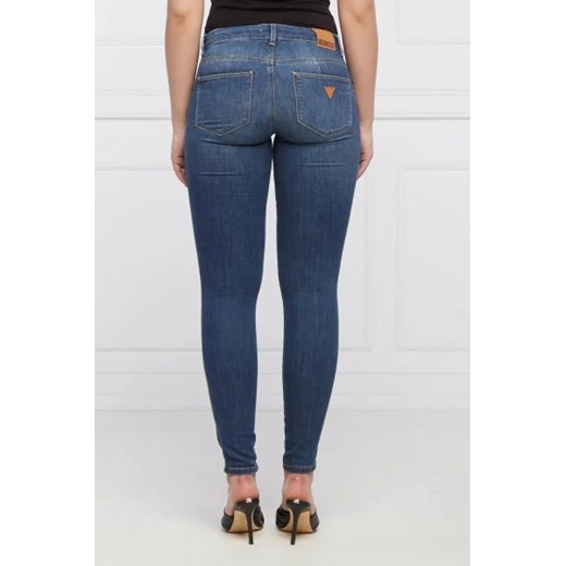 GUESS Jeansy CURVE X | Skinny fit Guess 31/30 promocyjna cena Gomez Fashion Store