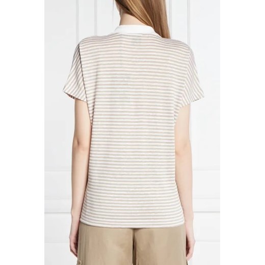 BOSS BLACK Lniany t-shirt | Regular Fit S Gomez Fashion Store