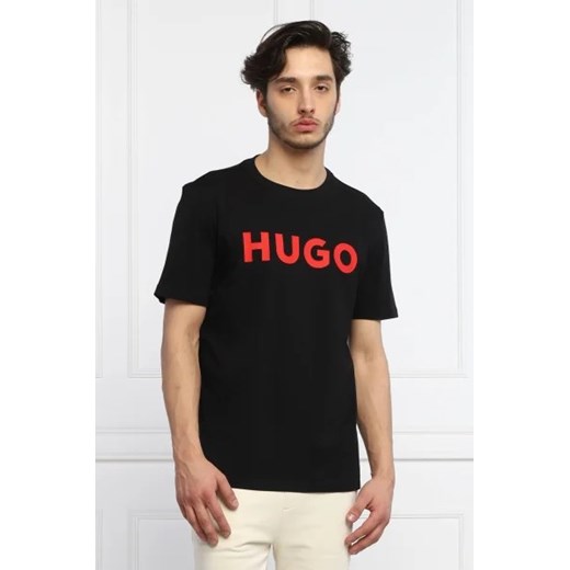 HUGO T-shirt Dulivio | Regular Fit ze sklepu Gomez Fashion Store w kategorii T-shirty męskie - zdjęcie 172869166