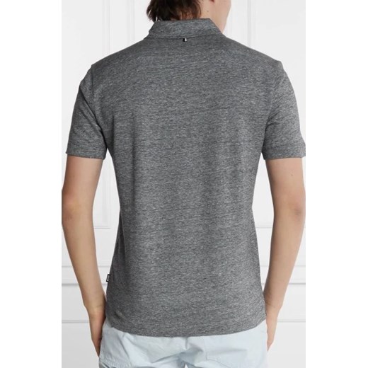 BOSS BLACK Lniane polo Press 56 | Regular Fit XL okazyjna cena Gomez Fashion Store