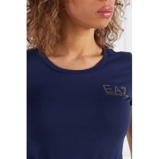 EA7 T-shirt | Slim Fit L okazja Gomez Fashion Store