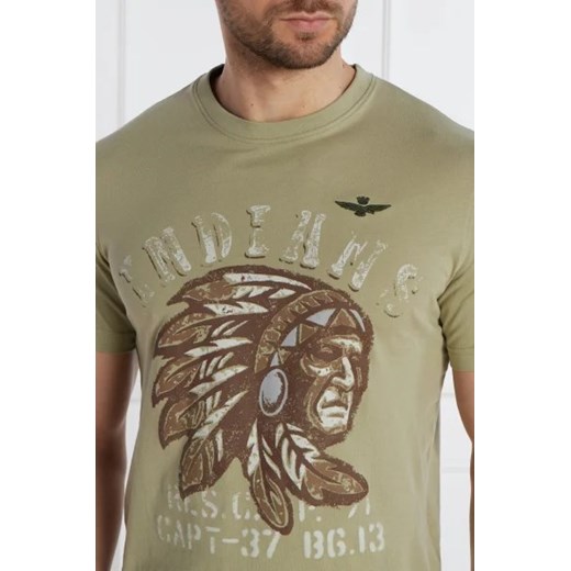 Aeronautica Militare T-shirt | Regular Fit Aeronautica Militare XL wyprzedaż Gomez Fashion Store