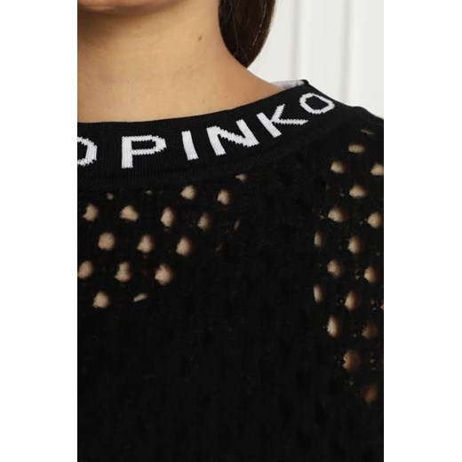 Pinko Sweter | Regular Fit | z dodatkiem wełny Pinko S okazyjna cena Gomez Fashion Store