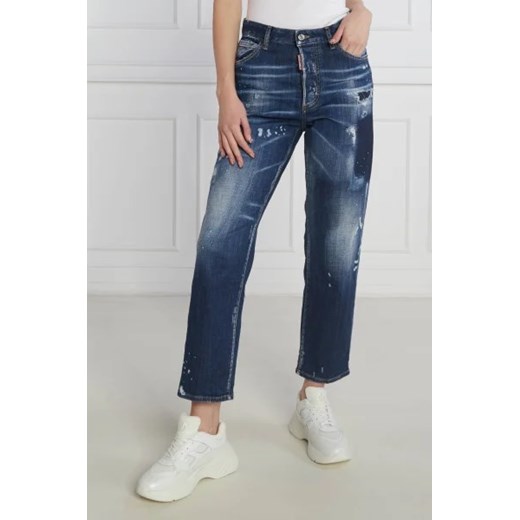 Dsquared2 Jeansy Boston Jean | Straight fit ze sklepu Gomez Fashion Store w kategorii Jeansy damskie - zdjęcie 172870598