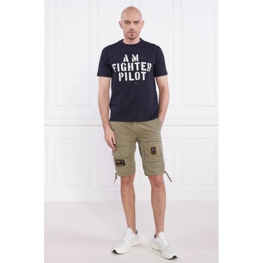 Aeronautica Militare T-shirt | Comfort fit Aeronautica Militare XL okazja Gomez Fashion Store
