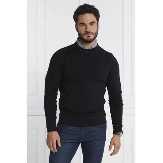 BOSS BLACK Sweter ONORE | Regular Fit | z dodatkiem wełny ze sklepu Gomez Fashion Store w kategorii Swetry męskie - zdjęcie 172871656