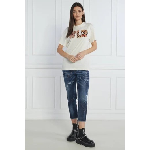 Dsquared2 Jeansy Cool Girl | Cropped Fit Dsquared2 42 okazja Gomez Fashion Store