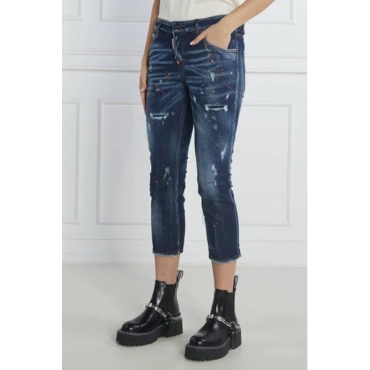 Dsquared2 Jeansy Cool Girl | Cropped Fit Dsquared2 40 okazja Gomez Fashion Store