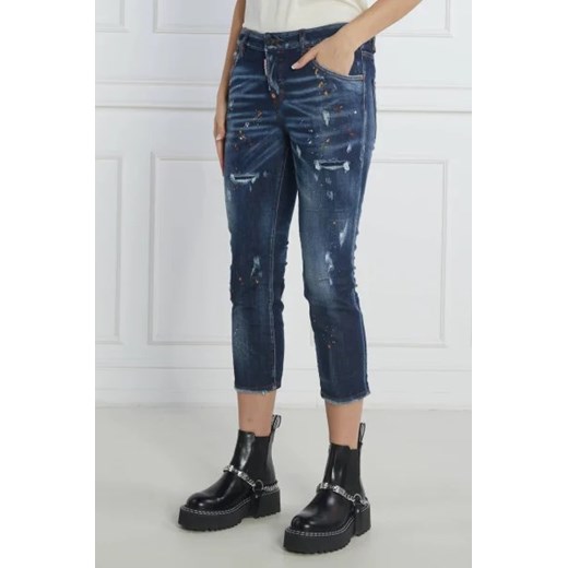 Dsquared2 Jeansy Cool Girl | Cropped Fit ze sklepu Gomez Fashion Store w kategorii Jeansy damskie - zdjęcie 172872216