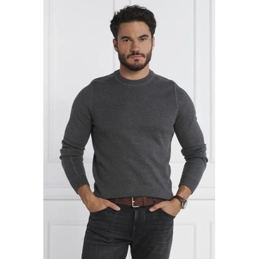 BOSS BLACK Sweter Onore | Regular Fit | z dodatkiem wełny L okazja Gomez Fashion Store
