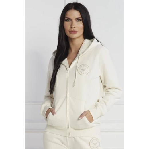 Emporio Armani Ocieplana bluza | Regular Fit Emporio Armani XS wyprzedaż Gomez Fashion Store