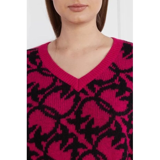 Pinko Wełniany sweter | Regular Fit Pinko XS okazja Gomez Fashion Store