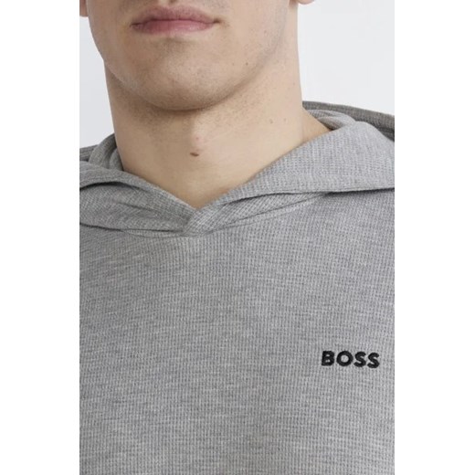 BOSS BLACK Bluza Waffle | Regular Fit M okazja Gomez Fashion Store