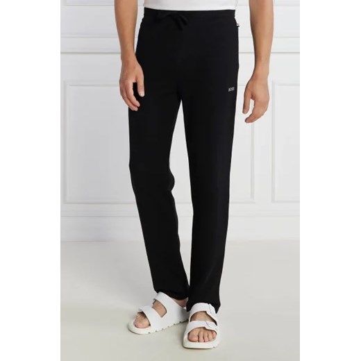 BOSS BLACK Spodnie od piżamy Waffle | Regular Fit ze sklepu Gomez Fashion Store w kategorii Piżamy męskie - zdjęcie 172872996