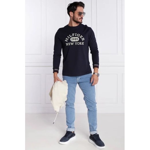 T-shirt męski Tommy Hilfiger z długim rękawem