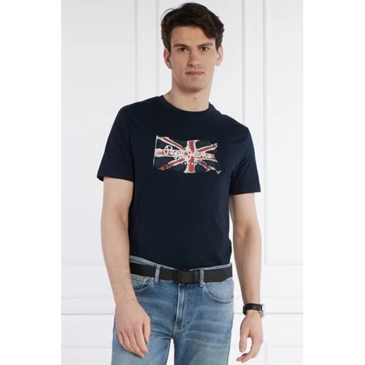 Pepe Jeans London T-shirt CLAG | Regular Fit XXL wyprzedaż Gomez Fashion Store