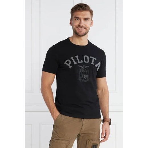 Aeronautica Militare T-shirt | Regular Fit Aeronautica Militare S wyprzedaż Gomez Fashion Store