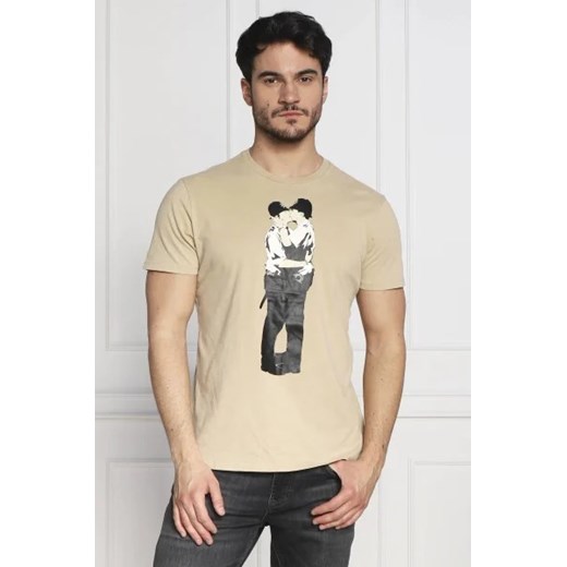 GUESS T-shirt POLICE LOVE | Regular Fit Guess L promocja Gomez Fashion Store