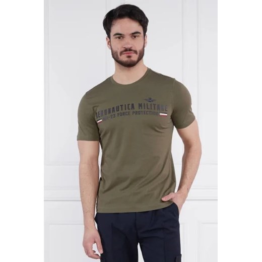 Aeronautica Militare T-shirt | Regular Fit Aeronautica Militare L okazyjna cena Gomez Fashion Store