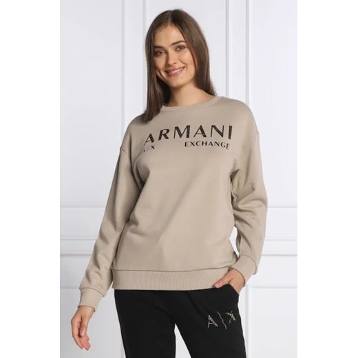 Armani Exchange Bluza | Regular Fit ze sklepu Gomez Fashion Store w kategorii Bluzy damskie - zdjęcie 172875109