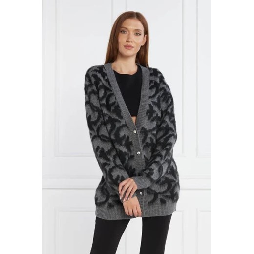 Pinko Kardigan | Oversize fit | z dodatkiem wełny ze sklepu Gomez Fashion Store w kategorii Swetry damskie - zdjęcie 172876208