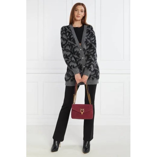 Pinko Kardigan | Oversize fit | z dodatkiem wełny Pinko S promocyjna cena Gomez Fashion Store