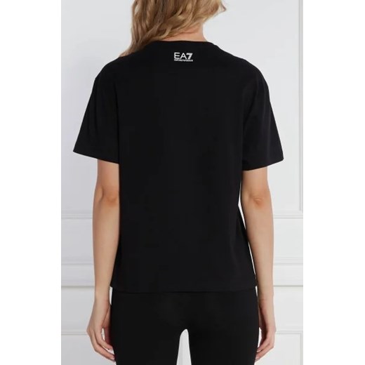 Bluzka damska Emporio Armani na lato bawełniana
